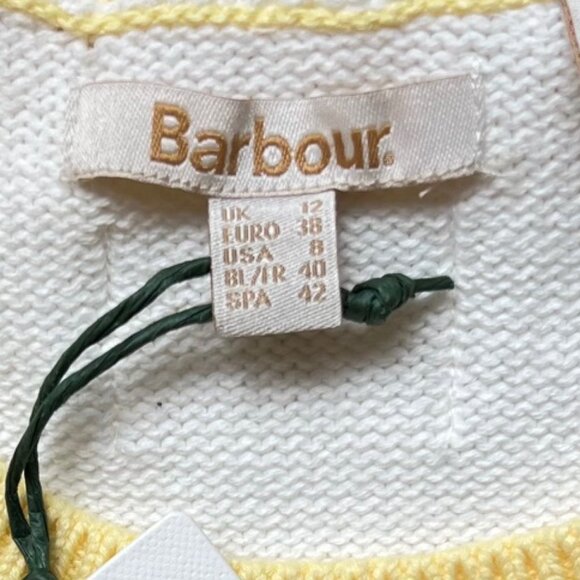 NEW Anthropology Barbour Knit Vest, Jumper Sweater, Sz US 8 - Picture 15 of 15